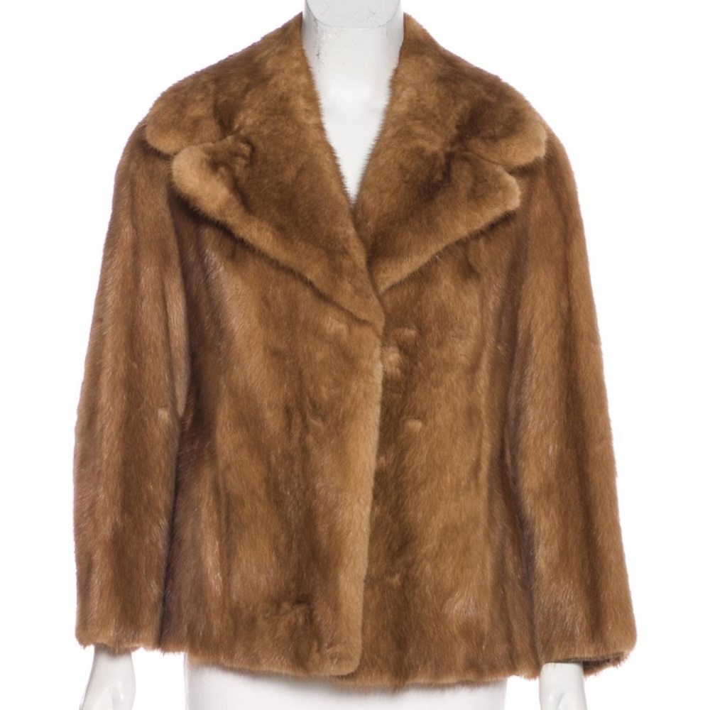 Mink fur coat